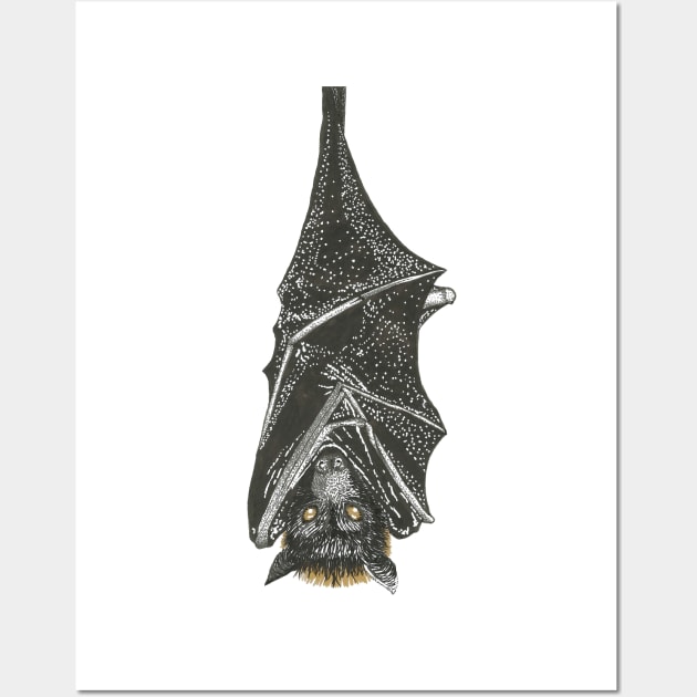 Fruit Bat Wall Art by Créa'RiBo